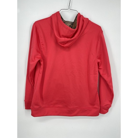 COTTONWOOD CANYON Realtree   Size M    SOFT Bright Pink PULLOVER HOODIE JACKET‎ - Picture 4 of 7